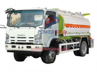 Isuzu all drive 4x4 aluminum Mobile Fuel Delivery Trucks