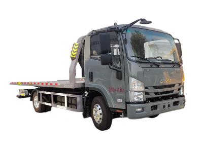 ISUZU NPR 5tons truck mounted flatbed wrecker