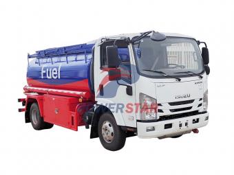 ISUZU oil fuel tanker truck for sale