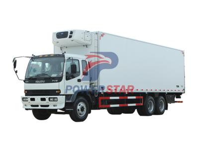 ISUZU FVZ 6×4 refrigerator box truck