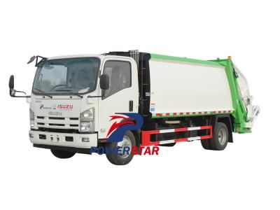 Philippine Isuzu split body rear loader truck