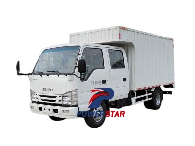 Isuzu 100P double row van truck