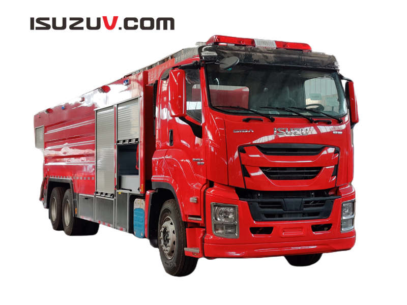 como comprar caminhão de combate a incêndio de espuma isuzu GIGA fvz
    