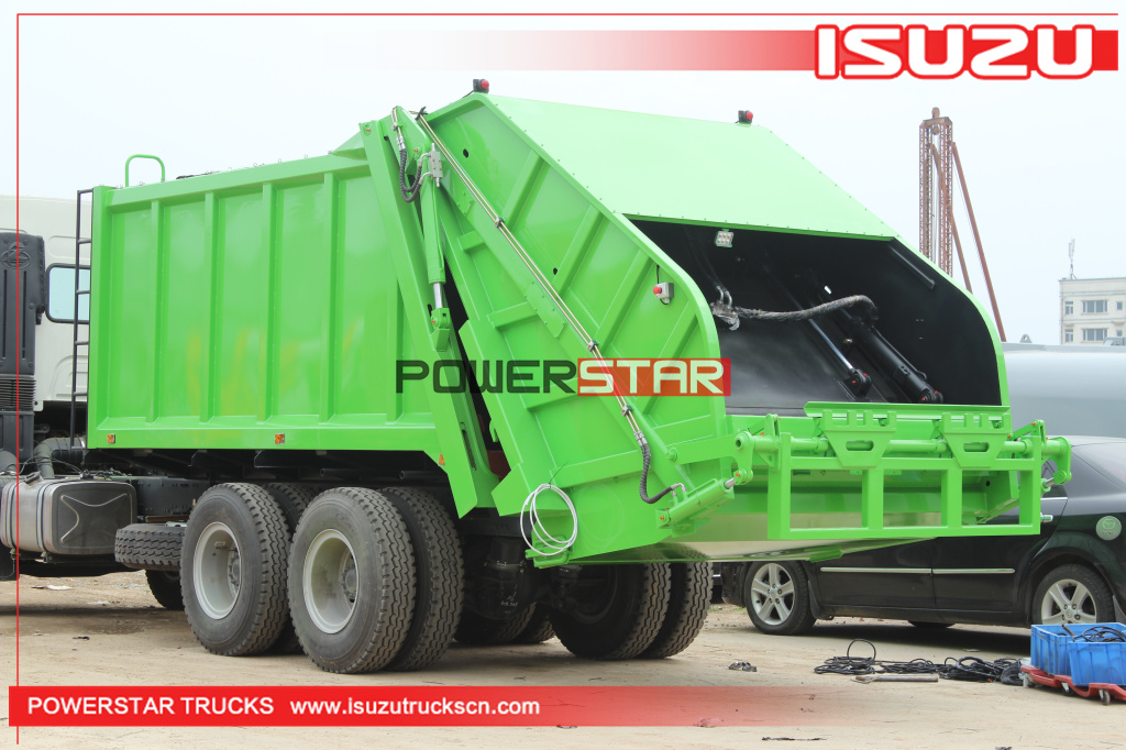 Unidade do corpo do compactador de lixo Powesstar Trucks 12cbm
    