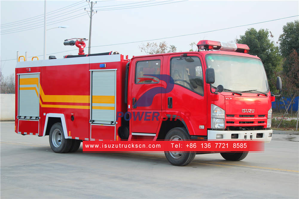 Classificação do caminhão de bombeiros isuzu
    