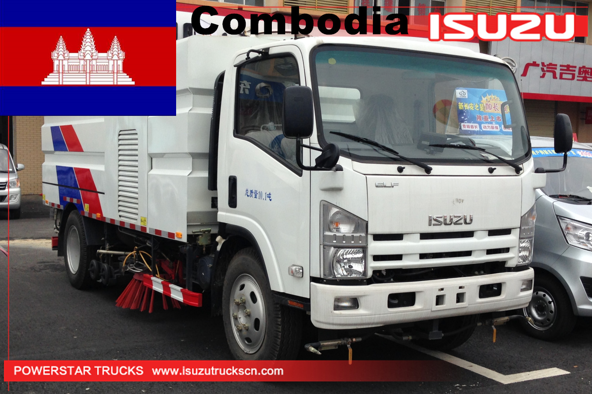 Combodia - 1 Unidade Lavadora de Rua Isuzu
    