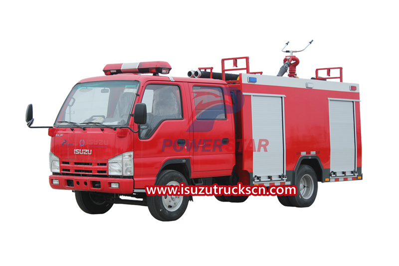 Informações gerais do caminhão de bombeiros isuzu 100P,600P,700P, FTR,FVR,FVZ
    