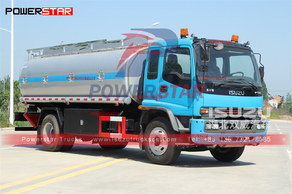 ISUZU FTR / FRR / FSR 16CBM Fuel Bowser Trucks exportam para Filipinas Manual de operação
    