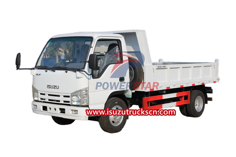 Caminhão basculante Isuzu 100P com motor 4JB1CN
    