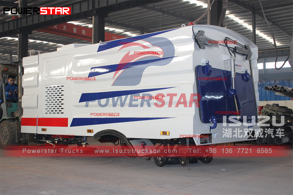 Kit varredor de estrada POWERSTAR 5000L para ser montado no chassi da série HINO 300 e exportar para a Indonésia
    