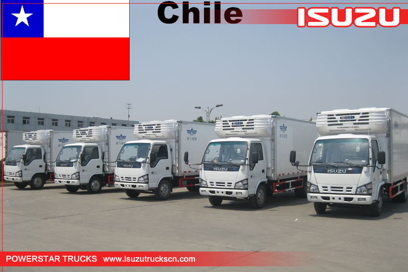 Chile - 6 Unidades Caminhões Van Refrigerados Isuzu
    