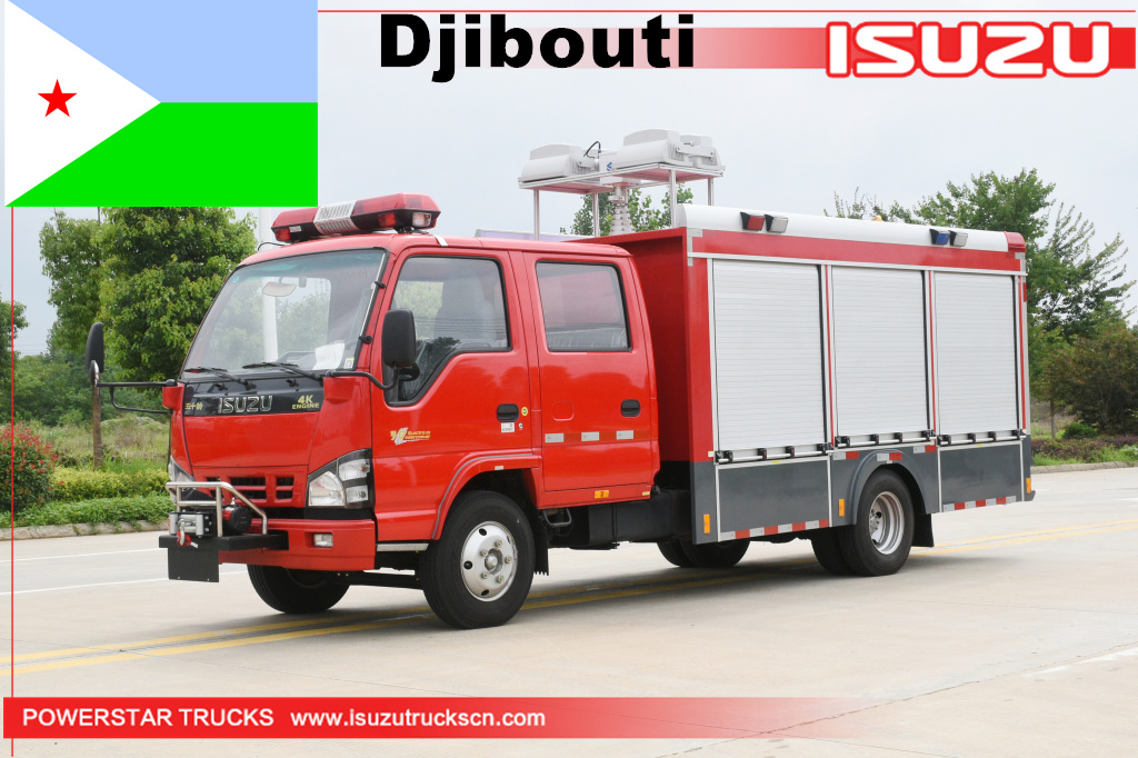 Djibouti - 1 unidade ISUZU Rescue Fire Engine Truck
    