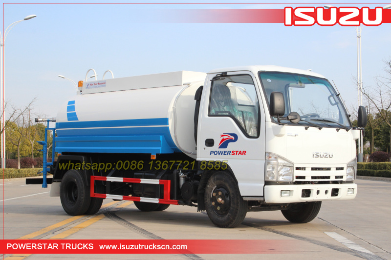 Africa Water Bowser ISUZU Veículo pulverizador de água
    