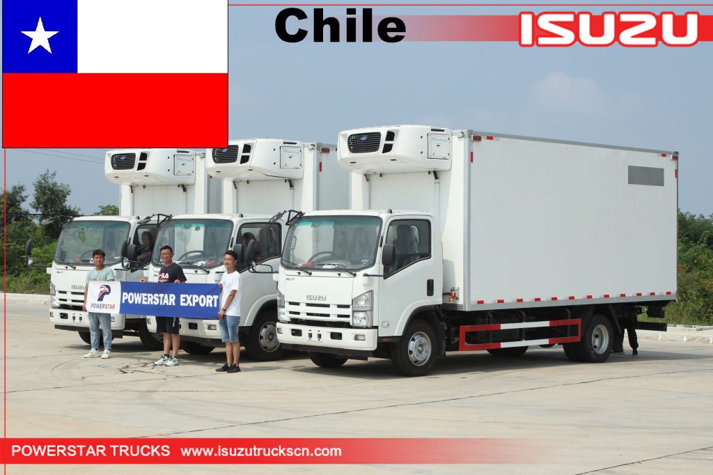 Chile - 3 unidades Caminhões Frigoríficos ISUZU
    