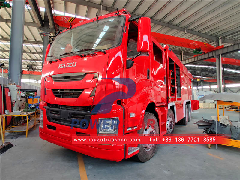 O importante para produzir um bom caminhão de bombeiros isuzu
    