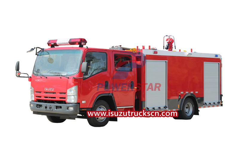 Como comprar o caminhão de bombeiros Isuzu?
    