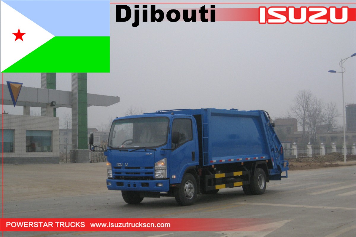 Djibouti - 1 unidade de veículo compactador de lixo Isuzu
    