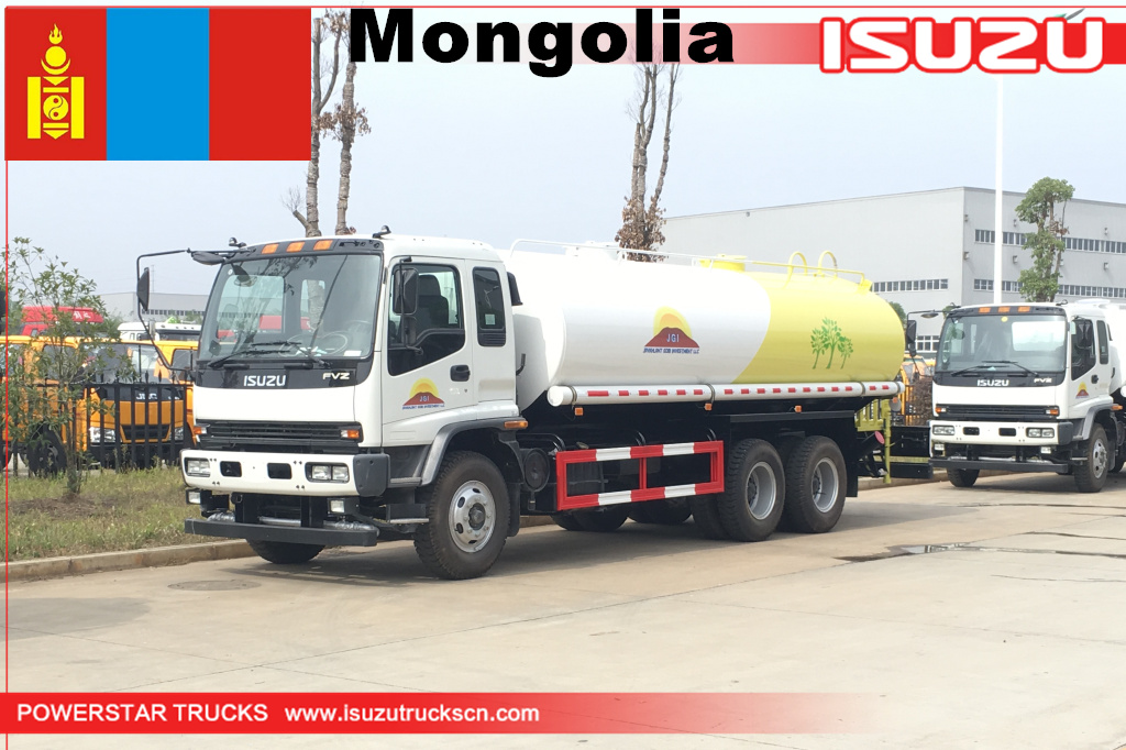 Mongólia - Caminhão tanque de água ISUZU de 2 unidades
    