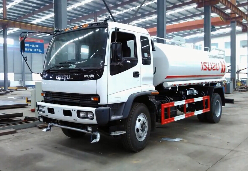 Caminhão aspersor Isuzu FVR FTR Water Bowser Caminhão tanque de água japonês
    