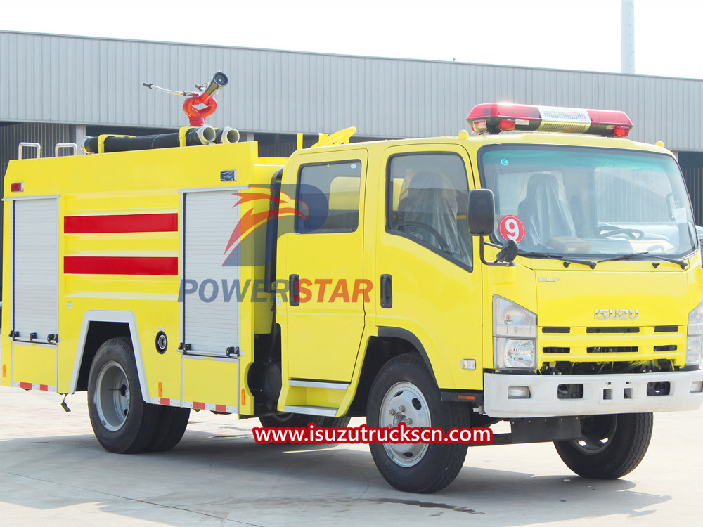 Corrosão comum e medidas preventivas para caminhões de bombeiros ISUZU
    