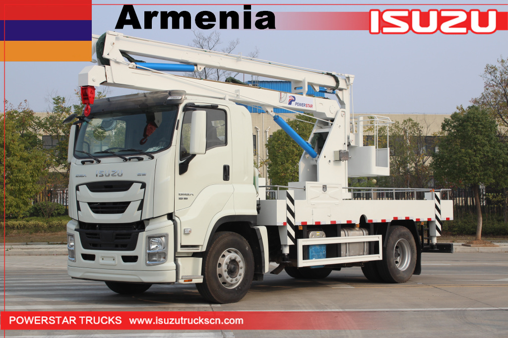 Armênia - 1 unidade ISUZU GIGA 20M Manlift Truck
    