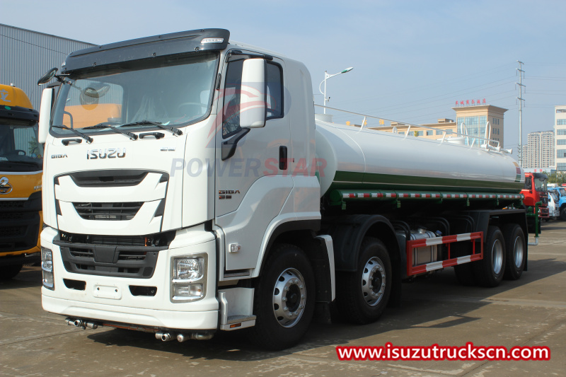 Caminhões tanque do sistema de extinção de incêndios da água de ISUZU GIGA 30000L Bowser VC61 8X4
    