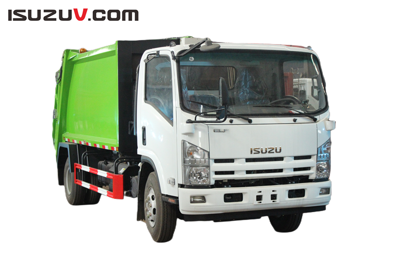 Falha comum e solução de problemas para caminhão compactador de lixo isuzu 700P
    