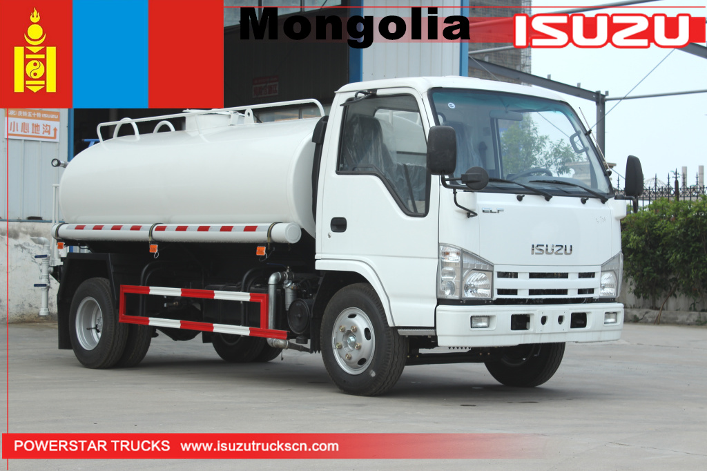 Monglia - Caminhões-tanque de pulverização de água ISUZU de 1 unidade
    