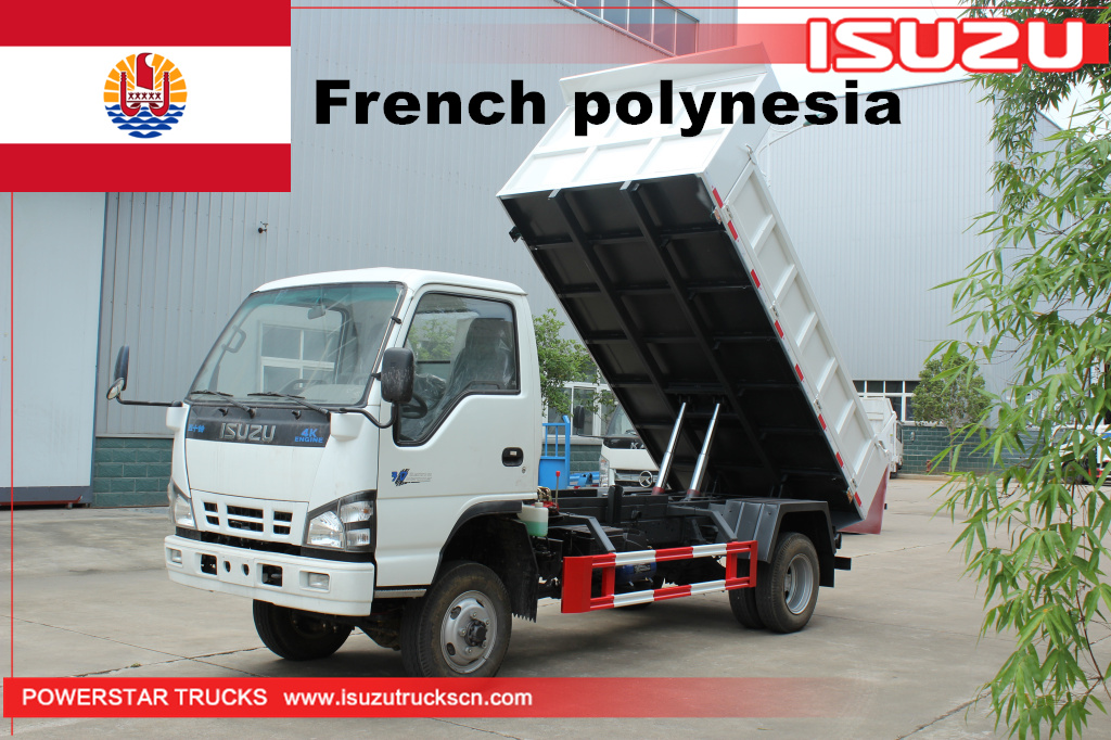 Polinésia Francesa - 1 unidade Caminhão Basculante ISUZU NKR 4*4
    