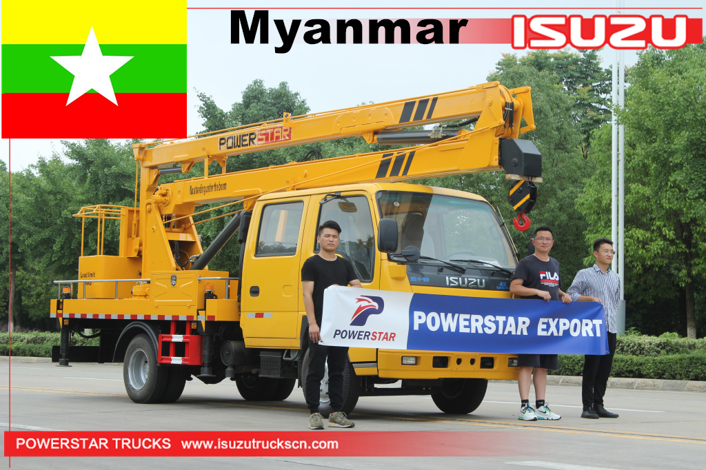 Mianmar - 1 unidade ISUZU Manlifter Truck
    