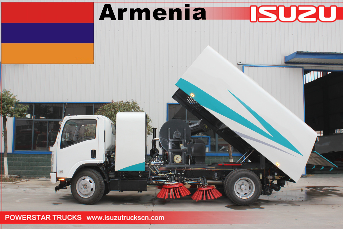 Armênia - 1 Unidade Vassoura Varredora Isuzu
    