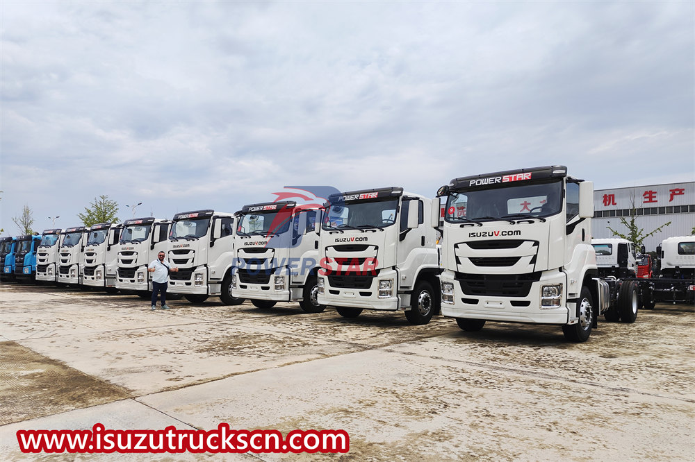 15 unidades de chassi de caminhão Isuzu VC66 FTR são encomendados por cliente europeu
    