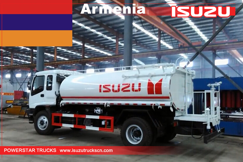 Armênia - 1 Unidade Water Bowser Caminhão tanque Isuzu
    