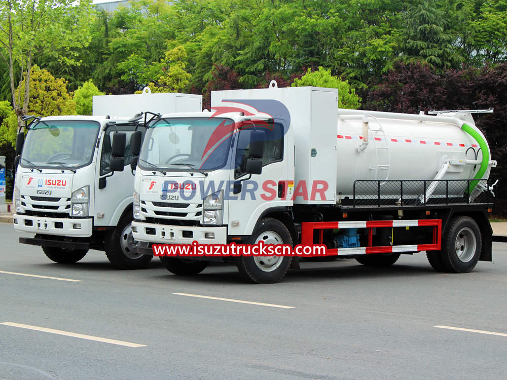 Como prolongar a vida útil do caminhão de sucção de esgoto ISUZU
    