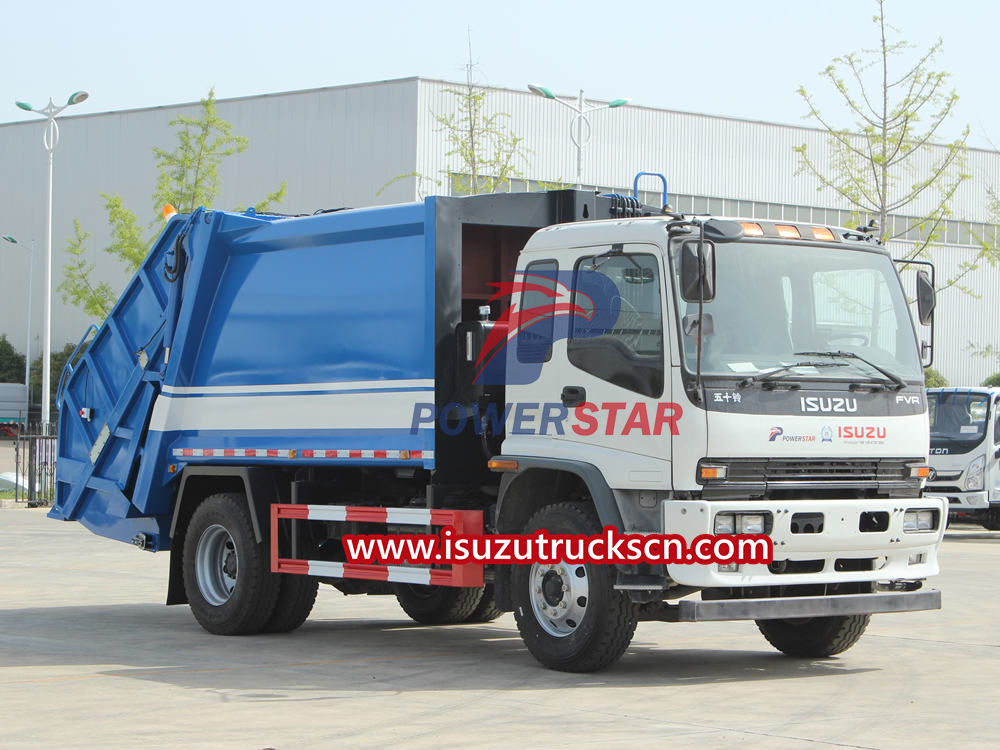 Vantagens do caminhão compactador de lixo Isuzu FVR
    