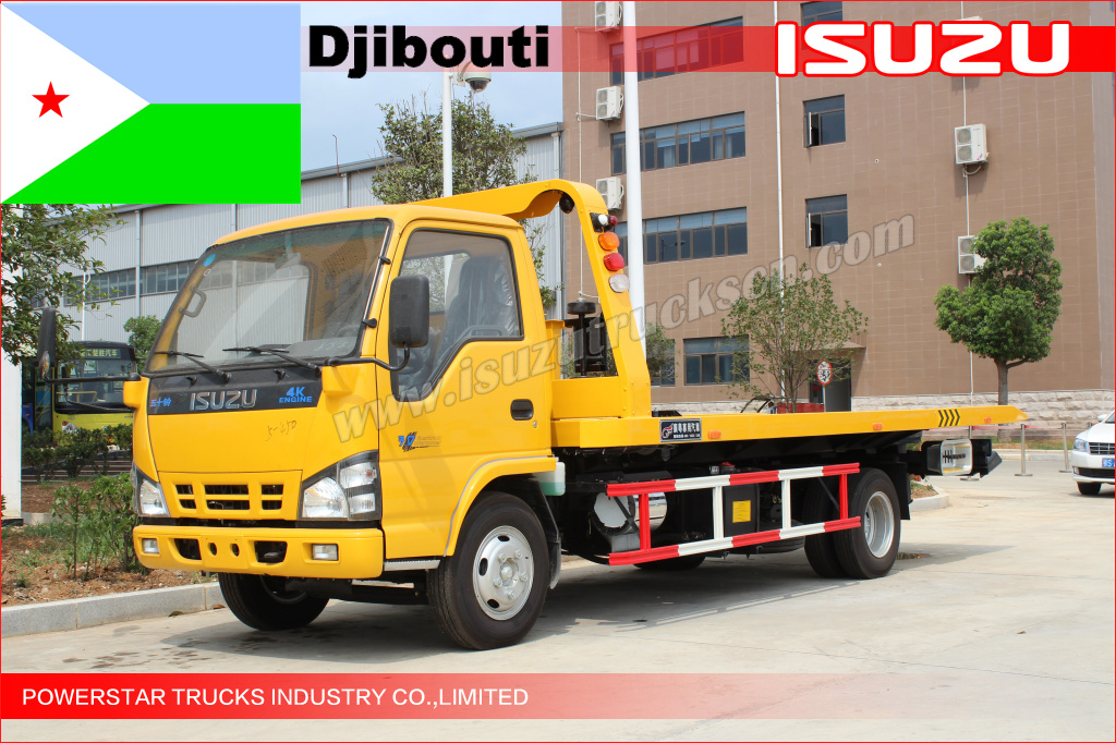 NKR Road Wrecker para Djibuti
    