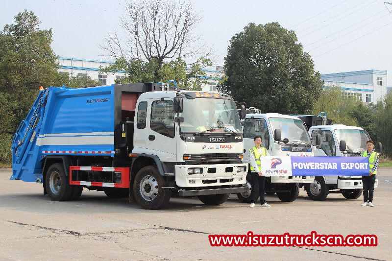 Caminhão compactador de lixo ISUZU FVR 16CBM
    