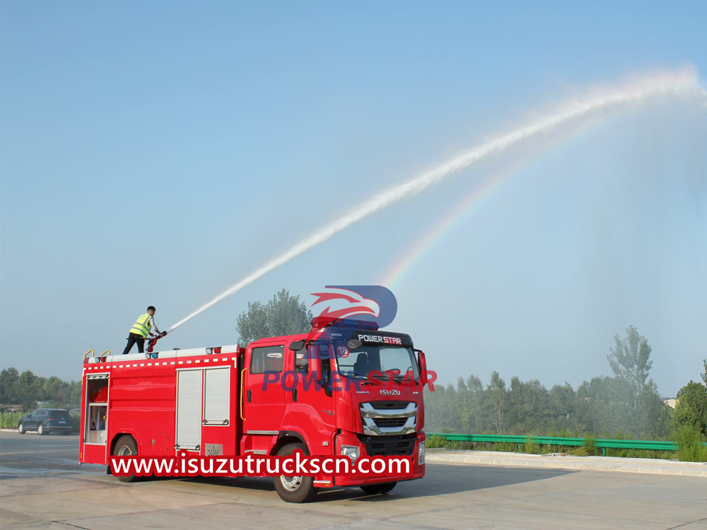 A importância da tomada de força Sanwich para o caminhão de bombeiros Isuzu
    