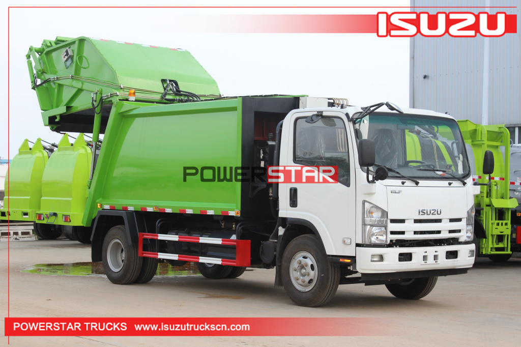 Cabo Verde - 2 unidades Veículo Compactador de Resíduos ISUZU 10cbm
    