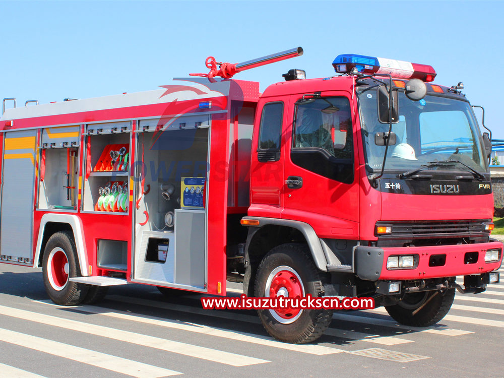 Lista de planos de manutenção de caminhões de bombeiros ISUZU
    