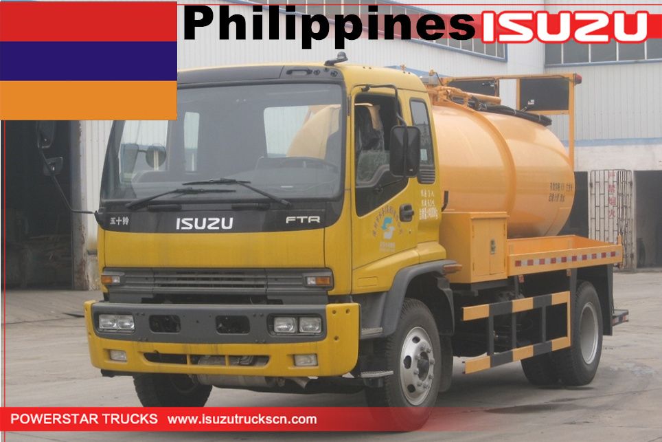 Filipinas - 1 unidade de veículo de jato de água ISUZU
    